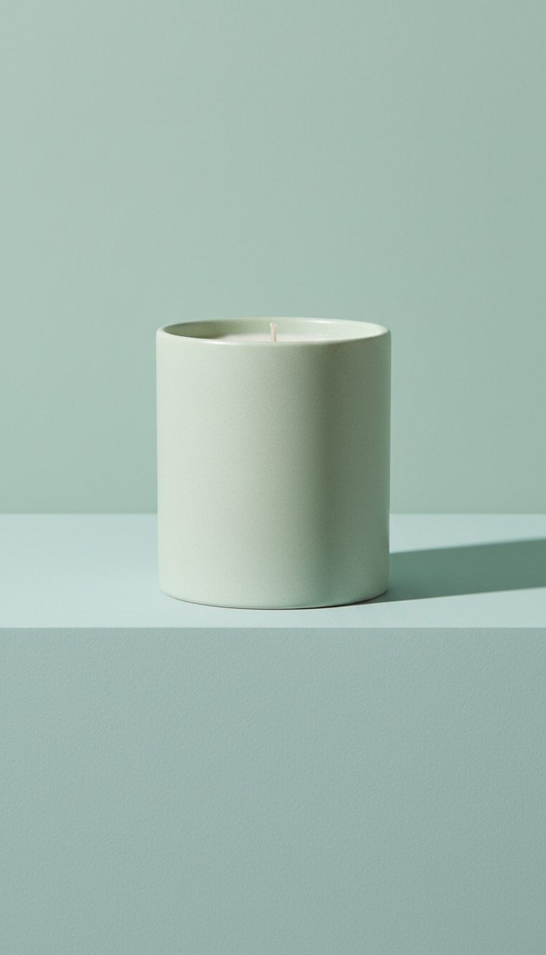 Eucalyptus & sea salt candle