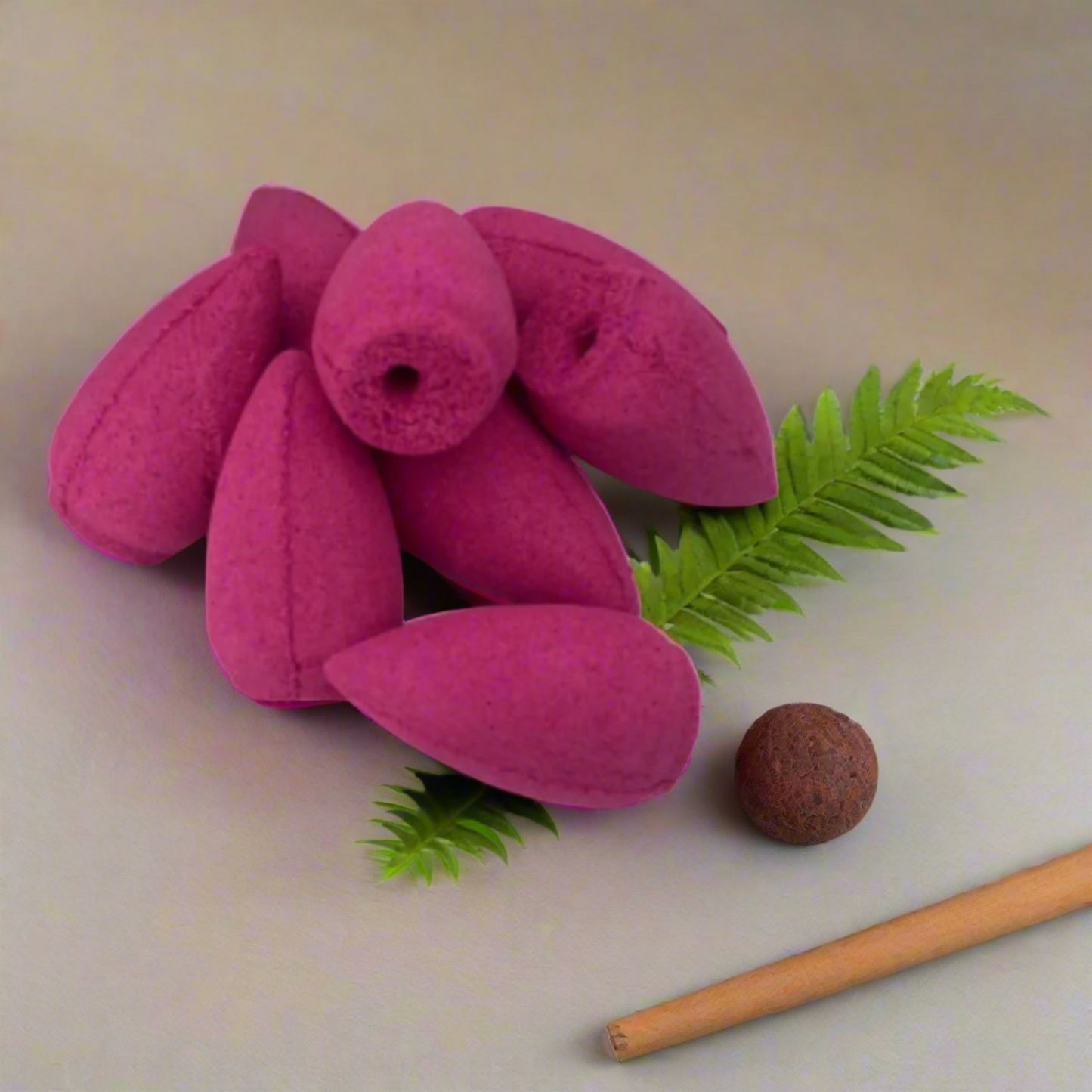 Backflow Incense Cones – Rose