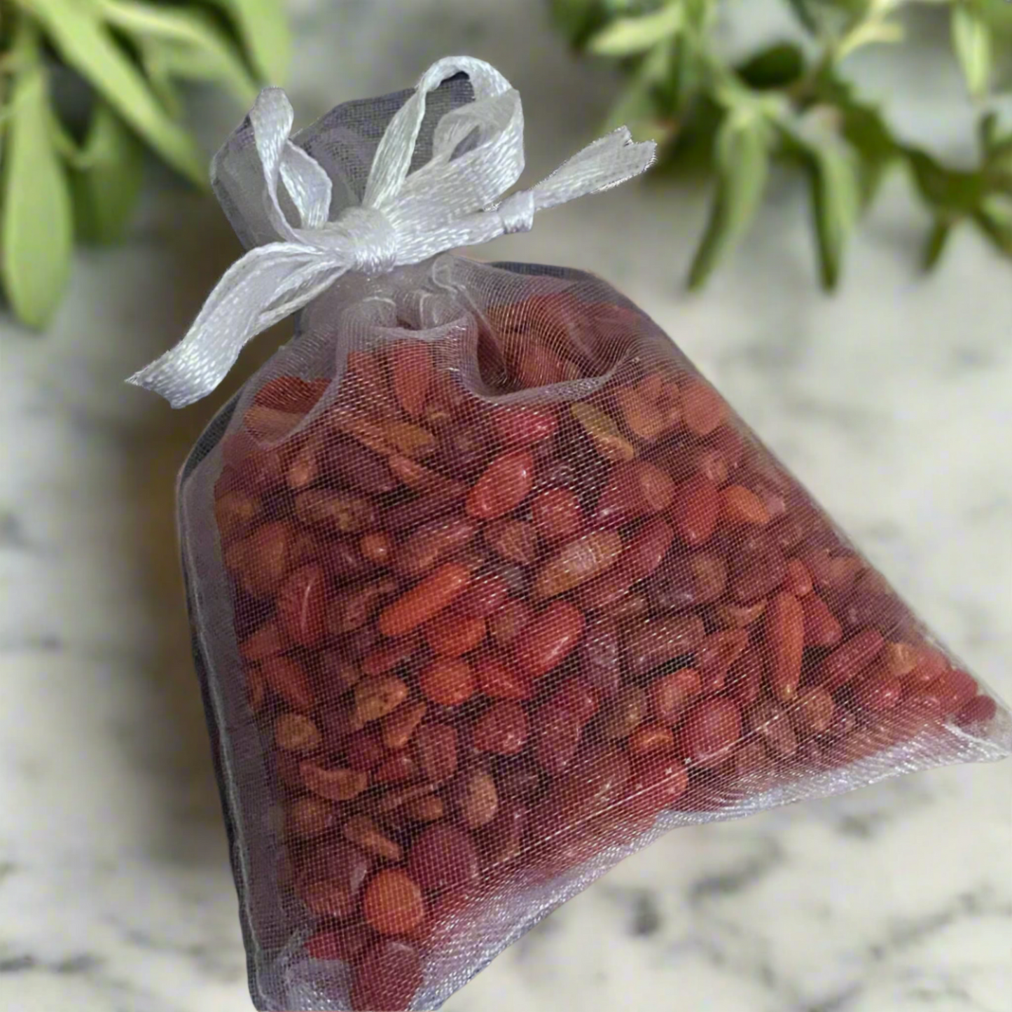 Red Coral Crystal Chips
