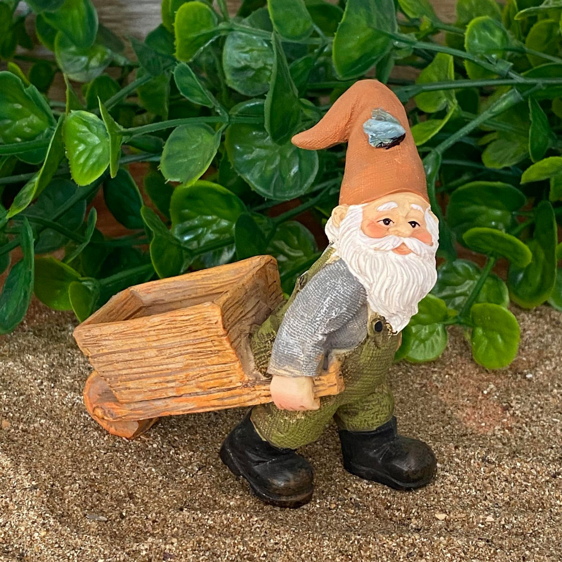 Gnome with Wheelbarrow
