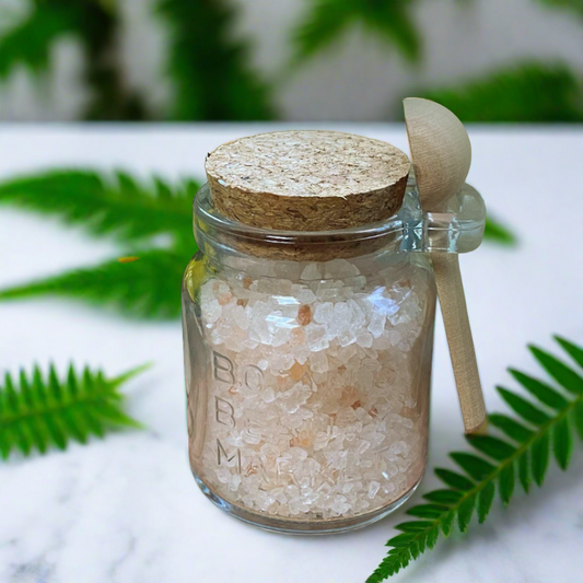 Himalayan Salt in a Glass Jar