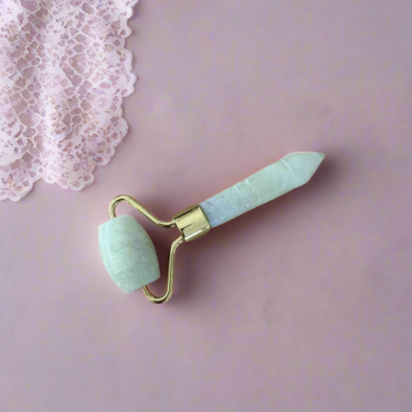 Small Facial Roller - Jade