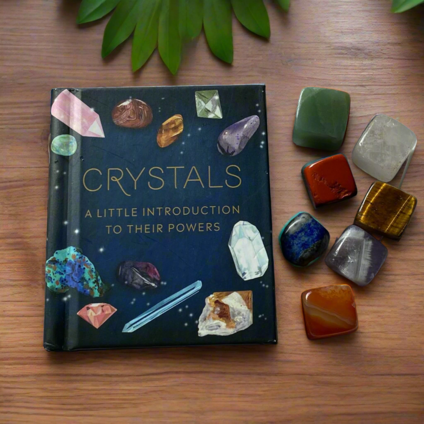 Mini Crystals Book and Chakra Tumble Stones Package
