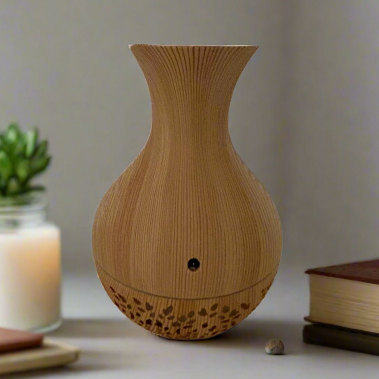 Ultrasonic Aroma Humidifier with Colour-Changing LED | Mindful Mist Diffuser for Calm & Clarity