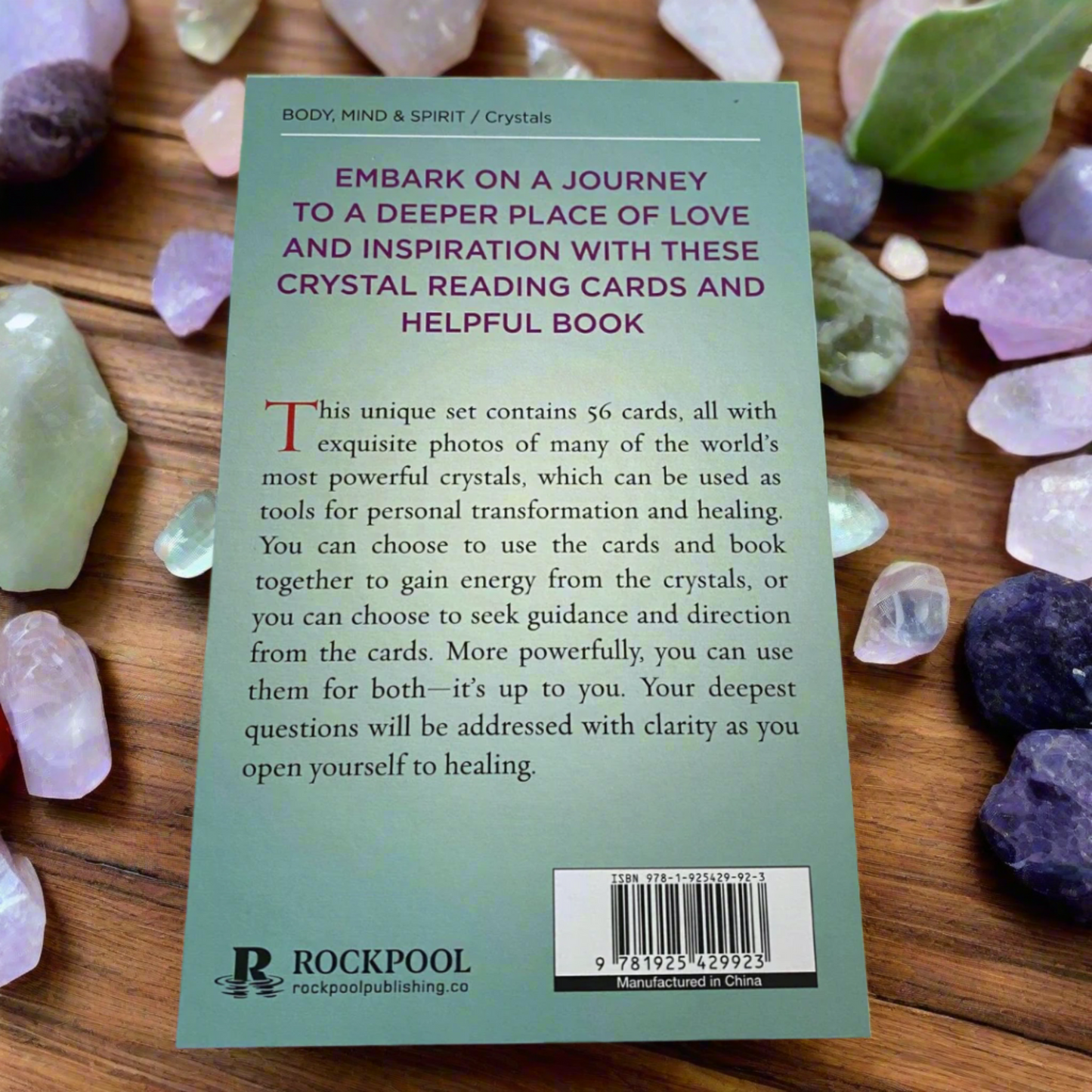 Crystal Reading Cards – The Oracle Healing by Rachelle Charman