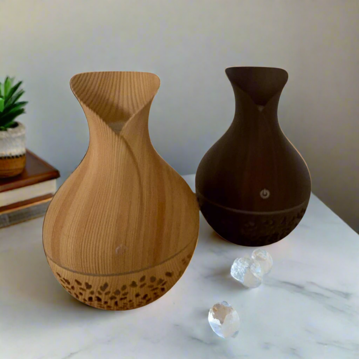 Ultrasonic Aroma Humidifier with Colour-Changing LED | Mindful Mist Diffuser for Calm & Clarity