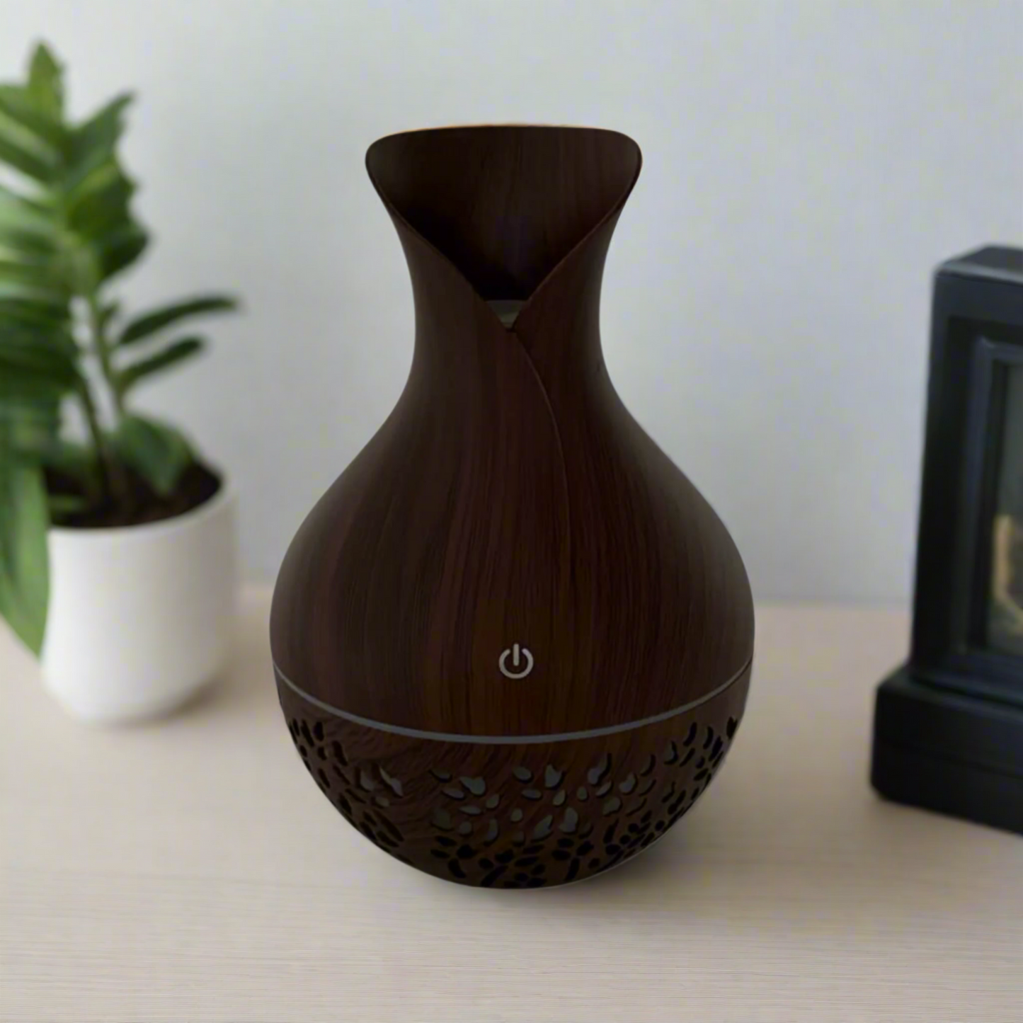 Ultrasonic Aroma Humidifier with Colour-Changing LED | Mindful Mist Diffuser for Calm & Clarity