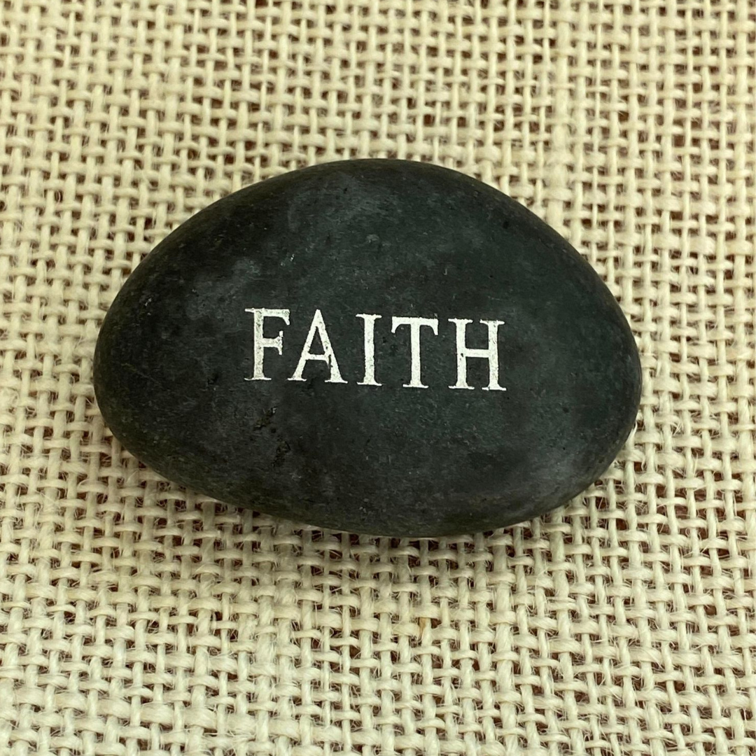 River Wishing Stones - Faith