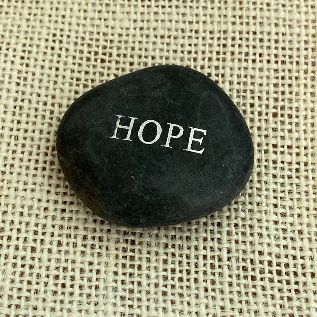 River Wishing Stones - Hope