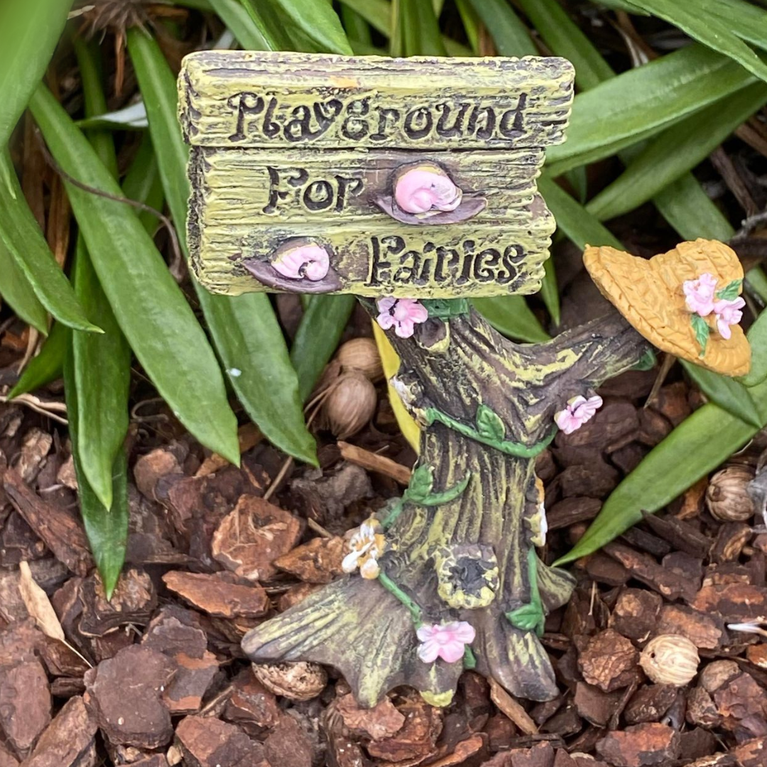 Playground for Fairies Sign
