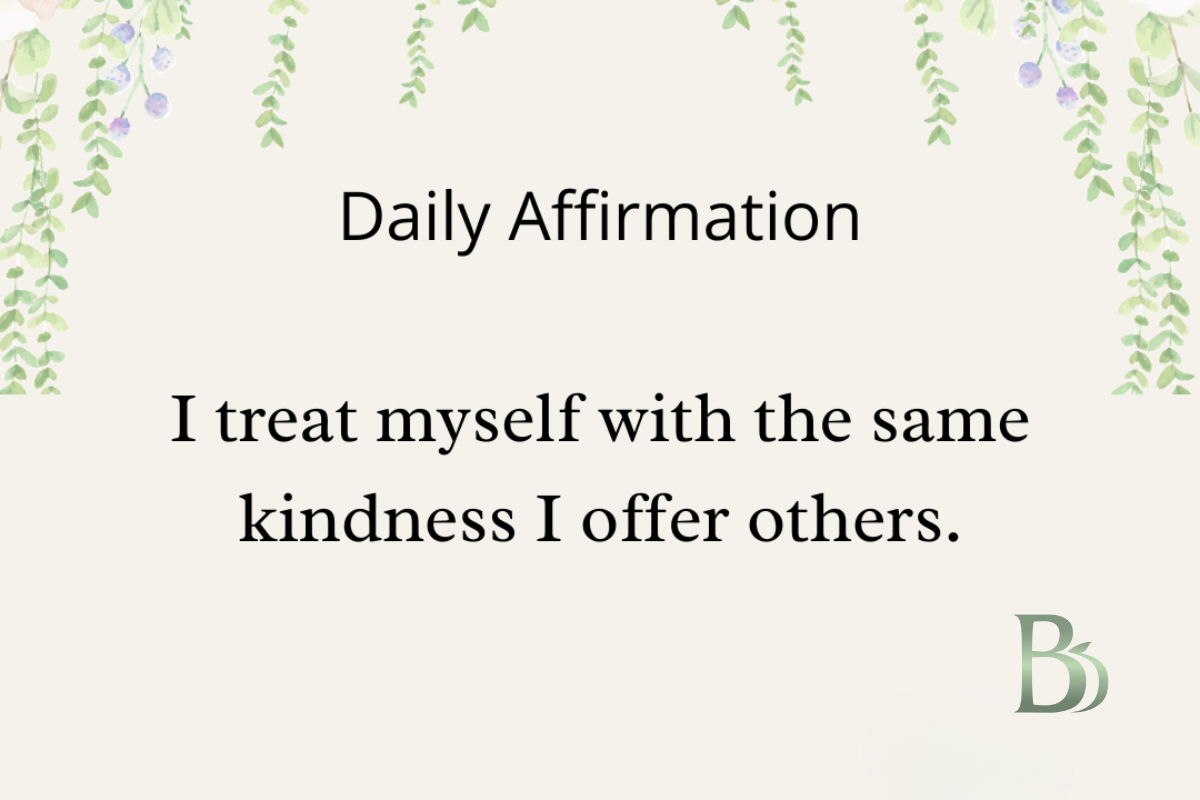 Daily Affirmation for Self-Compassion: Choosing Kindness Toward Myself