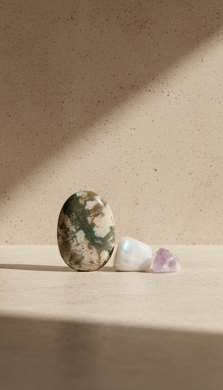 Calming Crystal Healing Set