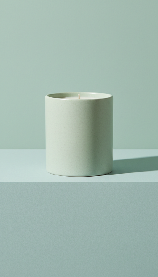 Eucalyptus & sea salt candle