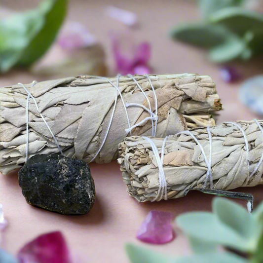 Black Tourmaline & Sage Cleansing Pack