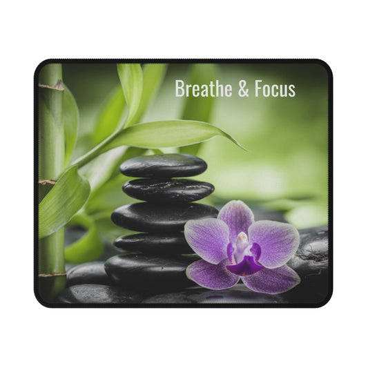 Breathe & Focus Mouse Pad | Mindful Desk Accessory | Eco-Friendly and Durable