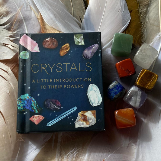 Mini Crystals Book and Chakra Tumble Stones Package