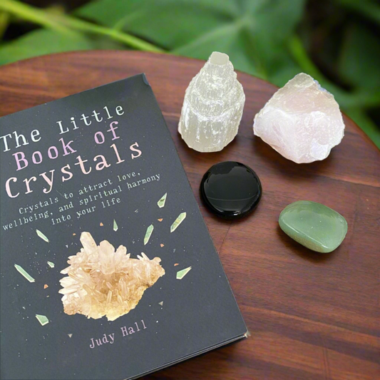 Crystal Guidebook & Gemstone Gift Set