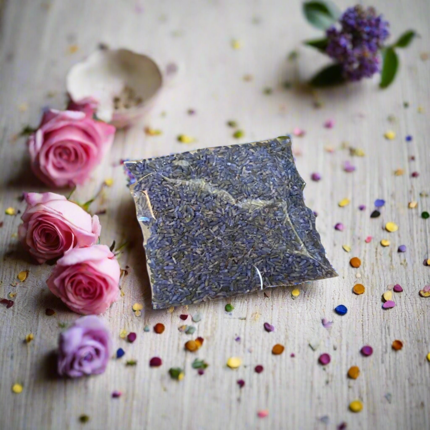 Eco Confetti Bags - Lavender - No Label