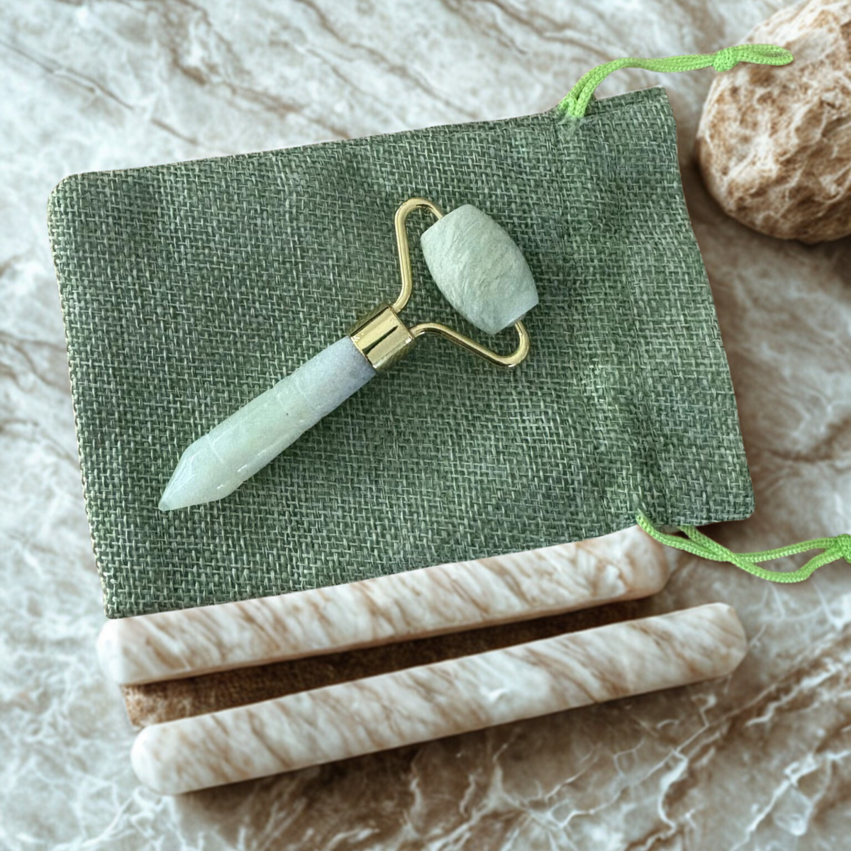 Jade Small Facial Roller