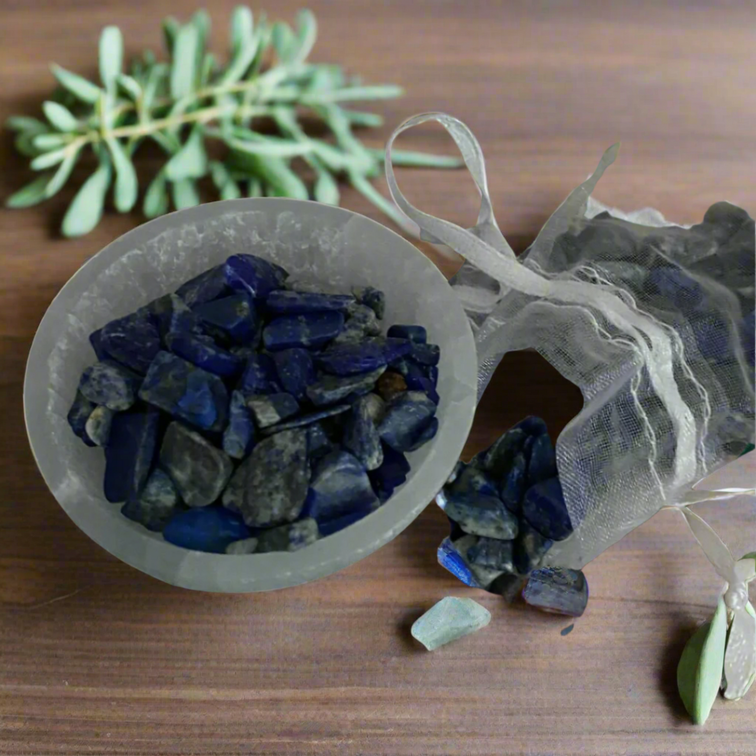 Lapis Lazuli Crystal Chips