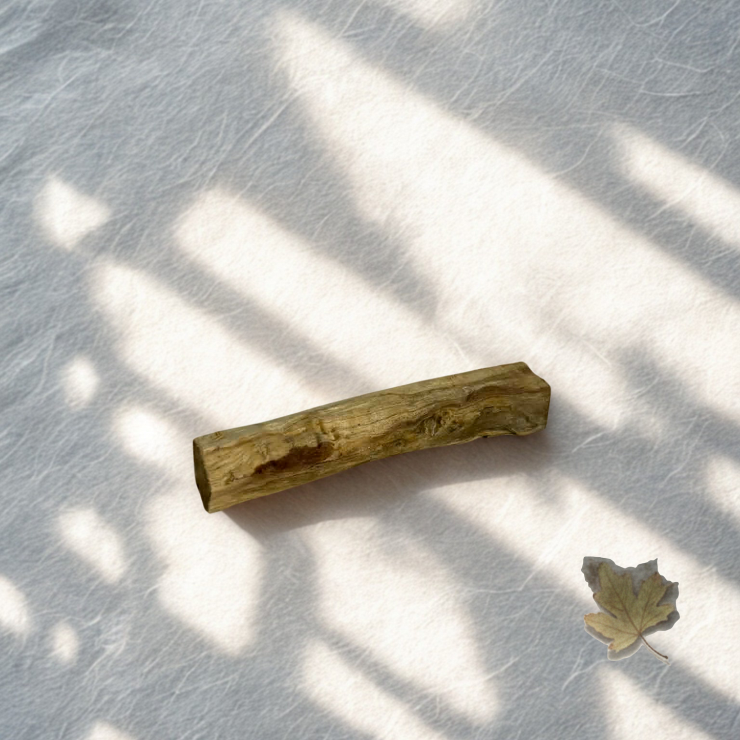 Palo santo stick ethically sourced holy wood for energy cleansing, meditation, mindfulness and spiritual rituals