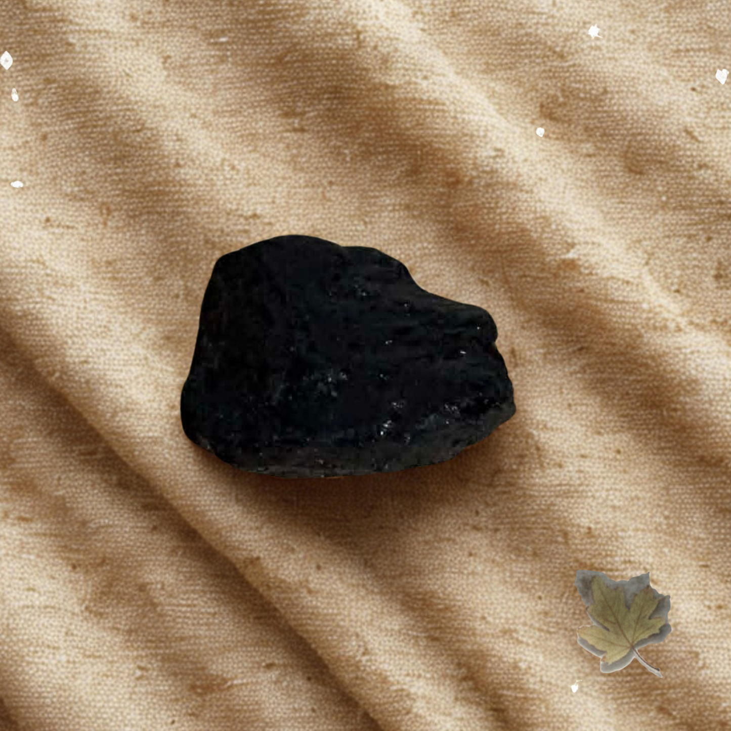 Raw black tourmaline crystal for protection and grounding, natural root chakra stone for energy cleansing and stress relief