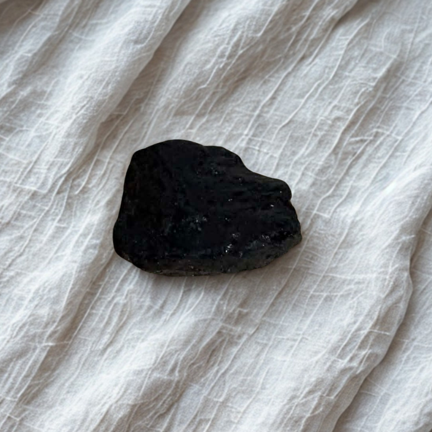 Raw black tourmaline crystal for protection grounding and stress relief natural healing stone for emotional balance and energy cleansing