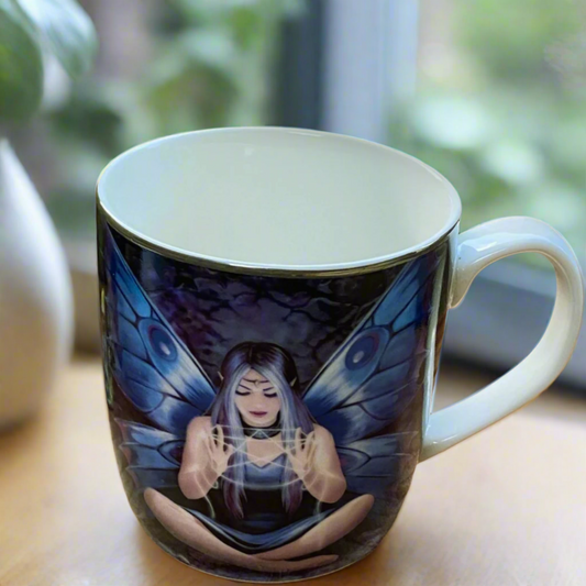 Spell Weaver Mug by Anne Stokes