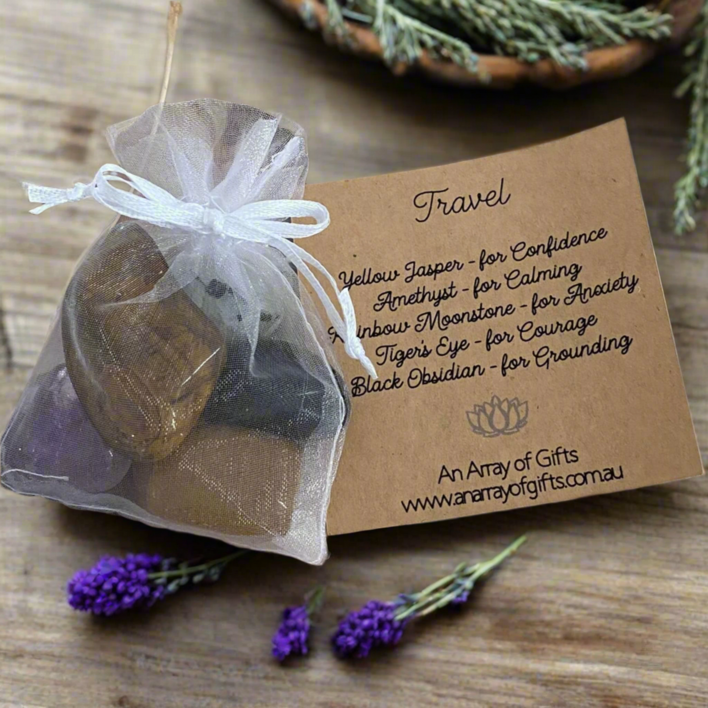 Travel Tumbled Stonel Kit