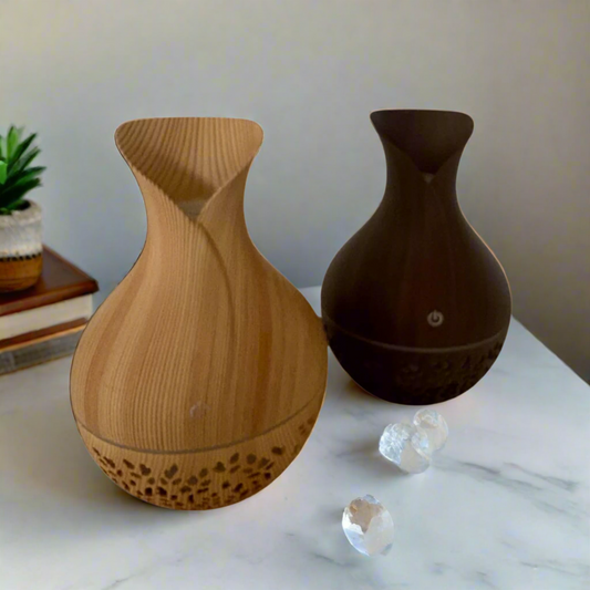 Ultrasonic Aroma Humidifier with Colour-Changing LED | Mindful Mist Diffuser for Calm & Clarity