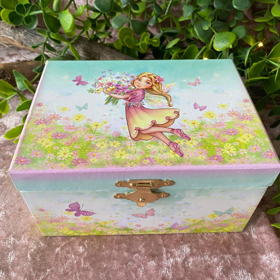 Spring Fairy Musical Jewellery Box