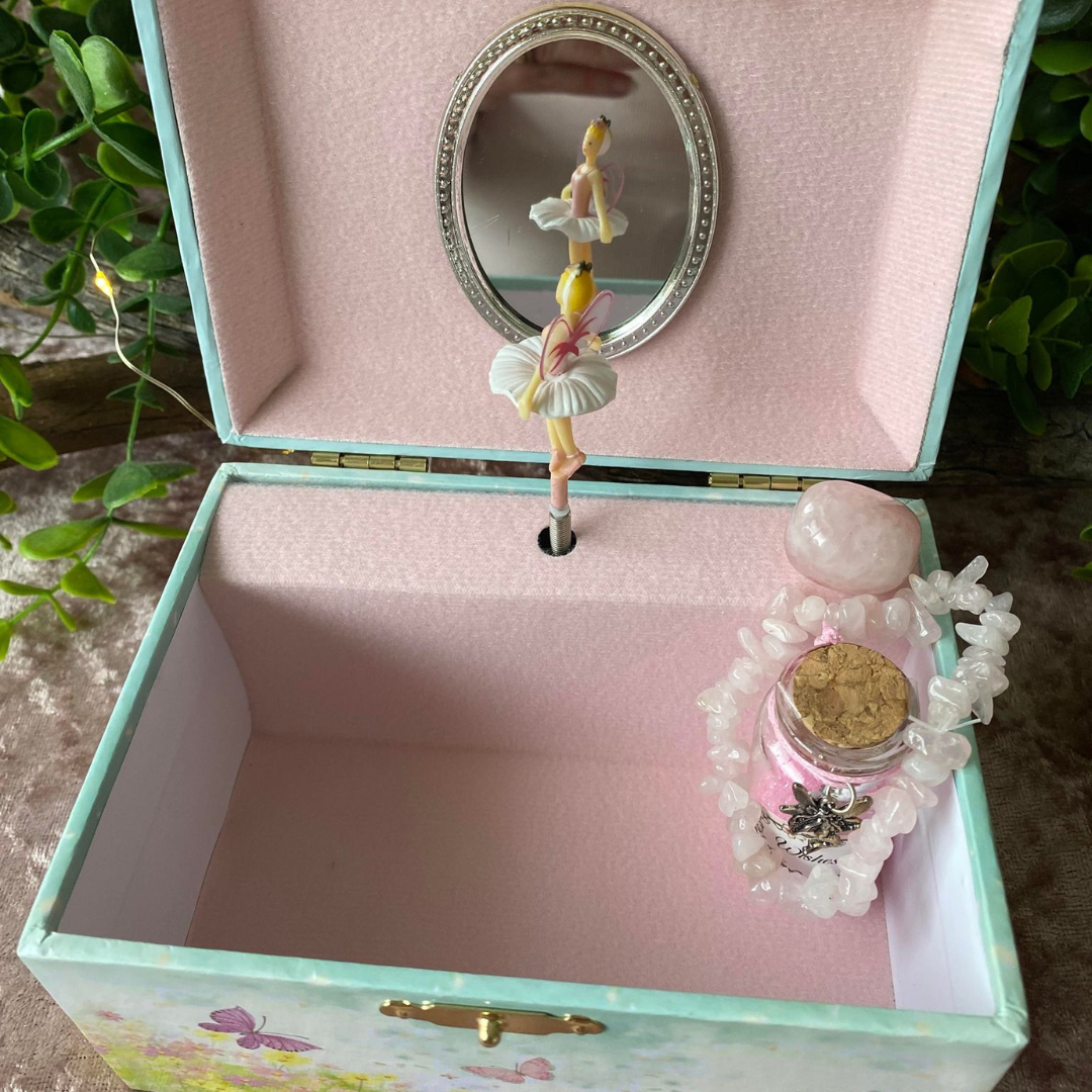Spring Fairy Musical Jewellery Box